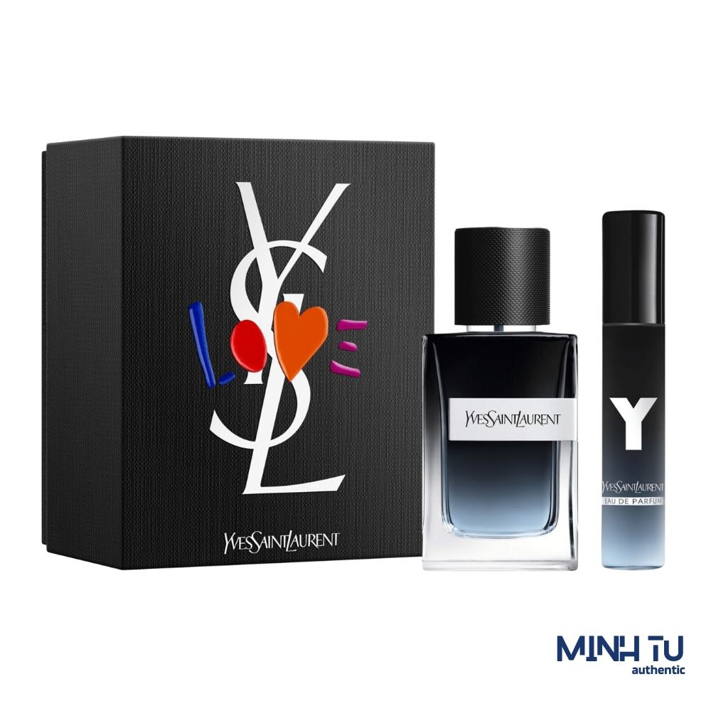 Giftset Yves Saint Laurent YSL Y EDP 2Pcs (60ml, 10ml) | Chính hãng | Trả góp 0%